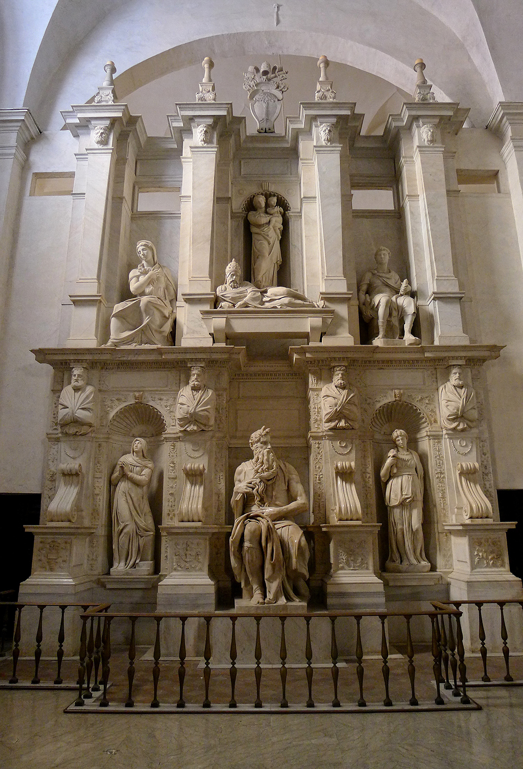 Tomb of Pope Julius II in Detail Michelangelo